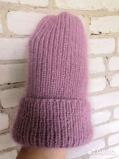 Шапка пушистая