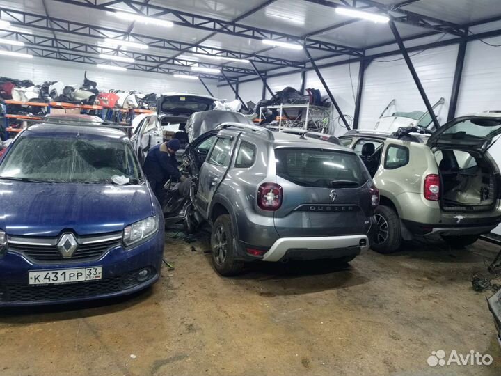 Разборка duster kaptur terrano 3 d10 logan