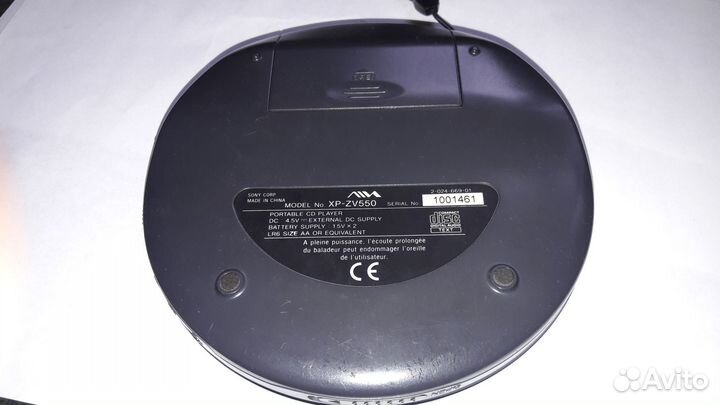 CD-MP3 плеер XP-ZV550 aiwa