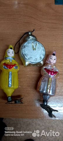 Елочные игрушки СССР