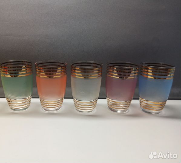 Стопки СССР цветные