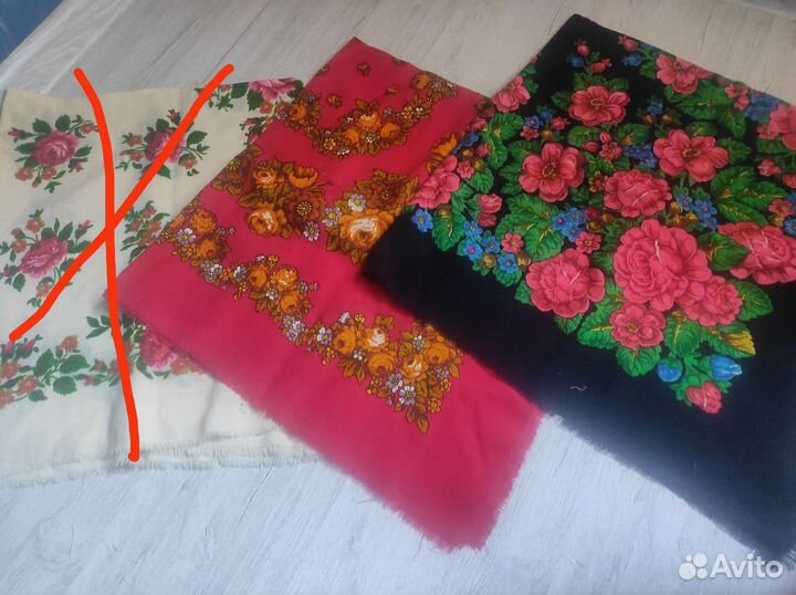 Платок винтаж