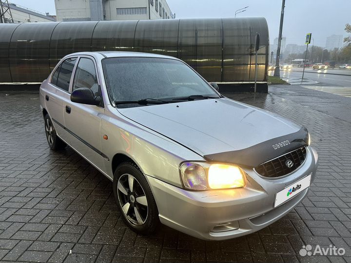 Hyundai Accent 1.5 AT, 2004, 209 000 км