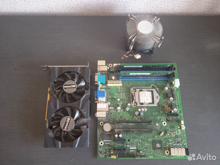 Материнская плата Процессор Intel i3-4170 3.70 GHz