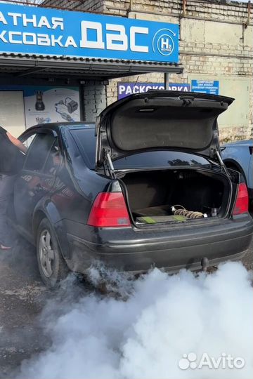 Раскоксовка двигателя водородом, промывка форсунок