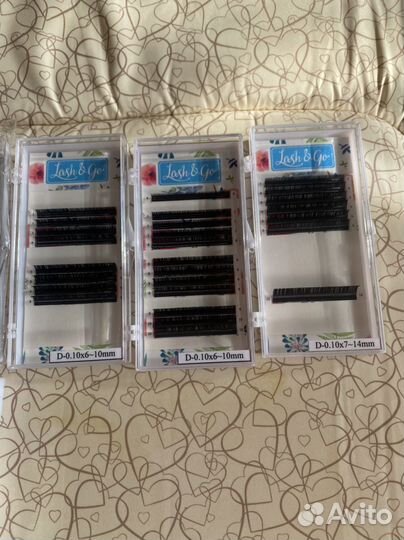 Ресницы для наращивания