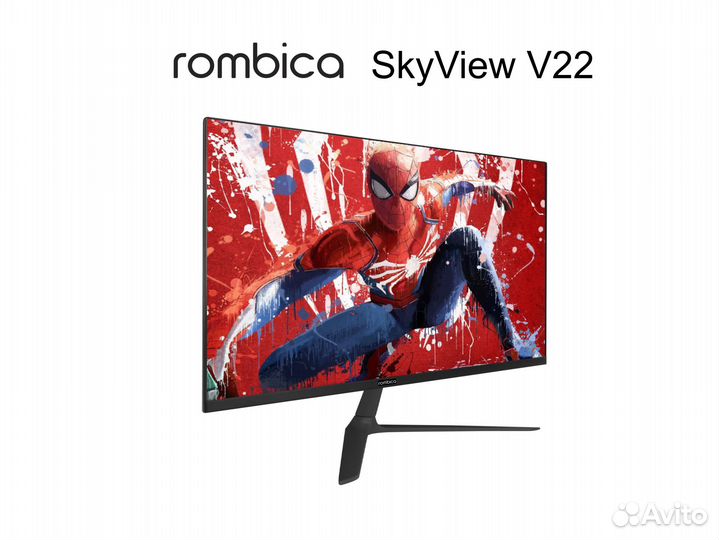 Новый монитор Rombica SkyView V22, 75 Гц