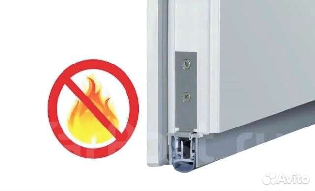 Дверь противопожарная с выподающим порогом