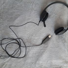 Гарнитура Logitech usb headset H340