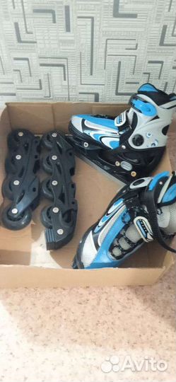 Коньки детские раздвижные 29-32
