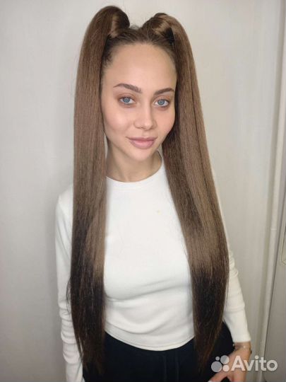 Волосы в хвосты