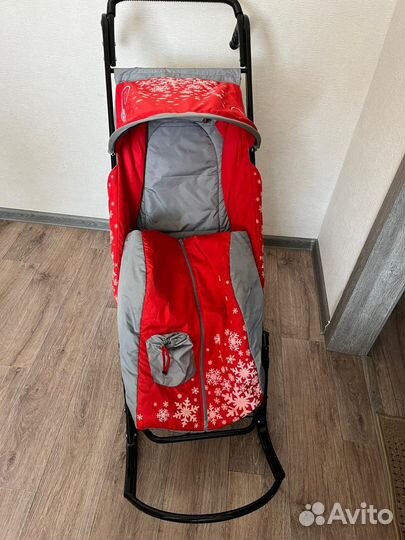 Коляска санки