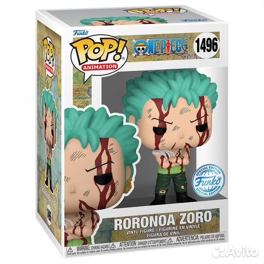 Фигурка Funko POP Animation One Piece Roronoa Zoro