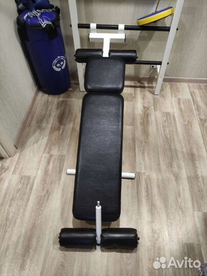 Скамья для жима и пресса