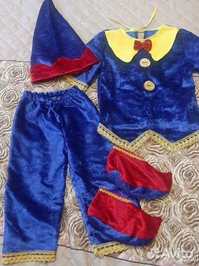 Новогодний костюм петрушки