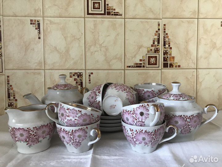 Чайный сервиз СССР рижский