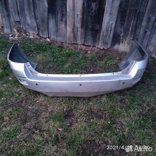 Задний бампер на Приору