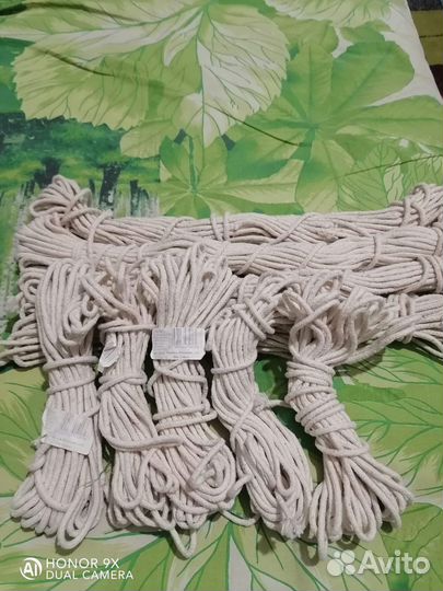 Шнур хозяйственный, шнур вязанный