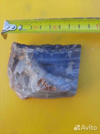 Срез агата полированый