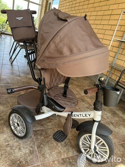 Велосипед Bentley с родительской ручкой