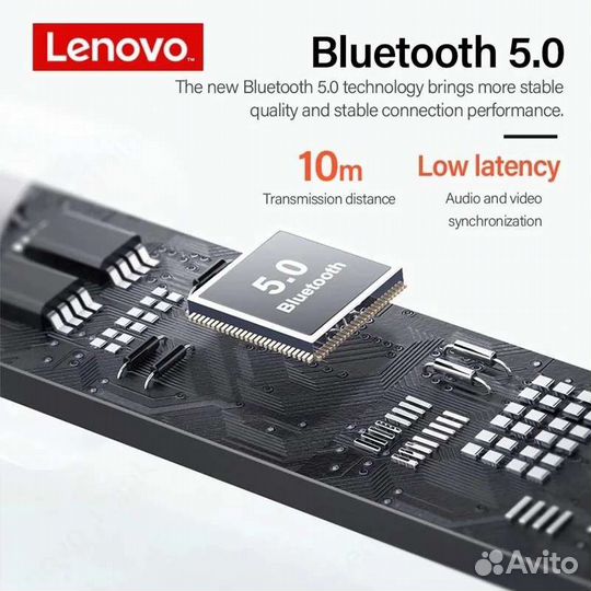 Оригинальные Bluetooth-наушники Lenovo LP5