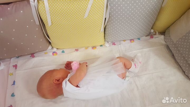 Бортики в детскую кроватку