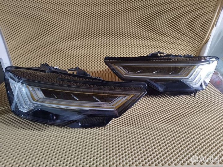 Фара audi A6 C8 matrix