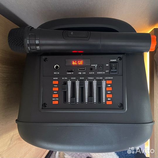 Мощная аудиосистема Eltronic колонка блютуз