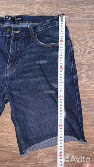 Шорты джинсовые