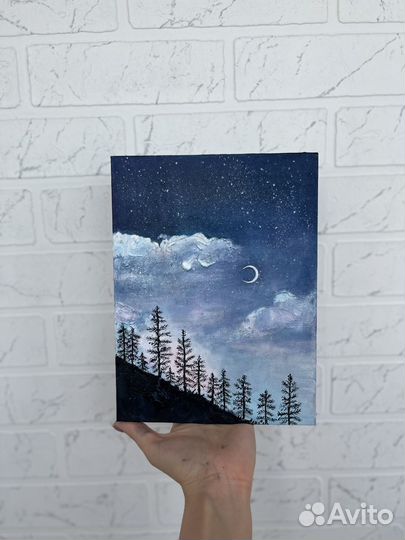 Миниатюра. Картина маслом