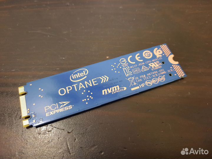 Intel Optane Memory M10 Series 16 гб SSD M.2