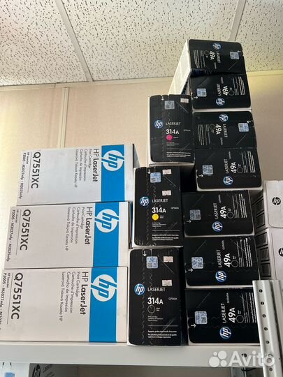 Картриджи HP оригинальные