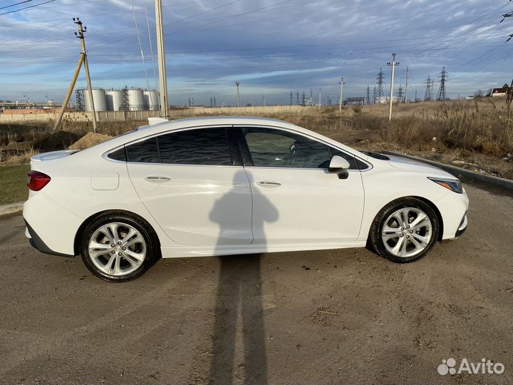 Chevrolet Cruze 1.4 AT, 2017, 188 000 км