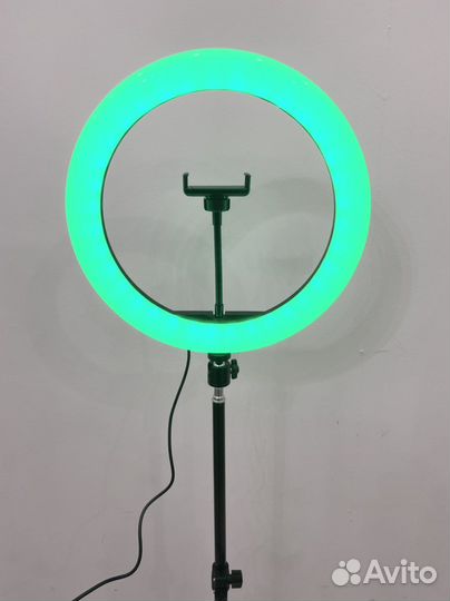 Кольцевая лампа 33 см RGB + Штатив + Доставка