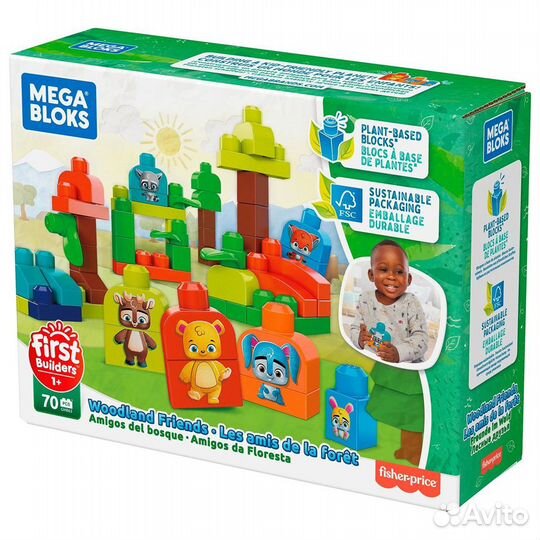 Конструктор Mattel Mega Bloks Лесные друзья