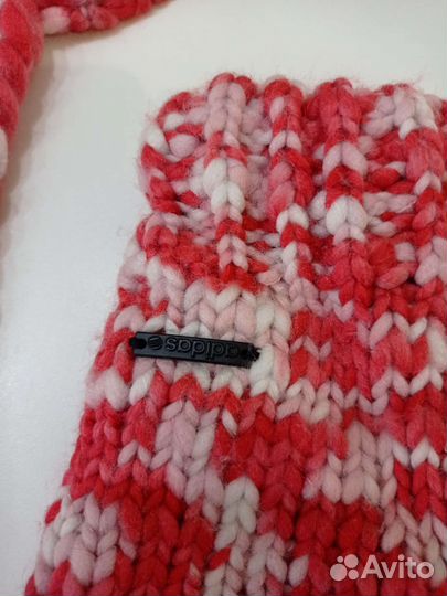 Комплект шапка и перчатки Adidas