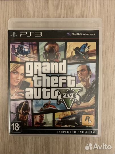 Игра/диск GTA 5 на PS3