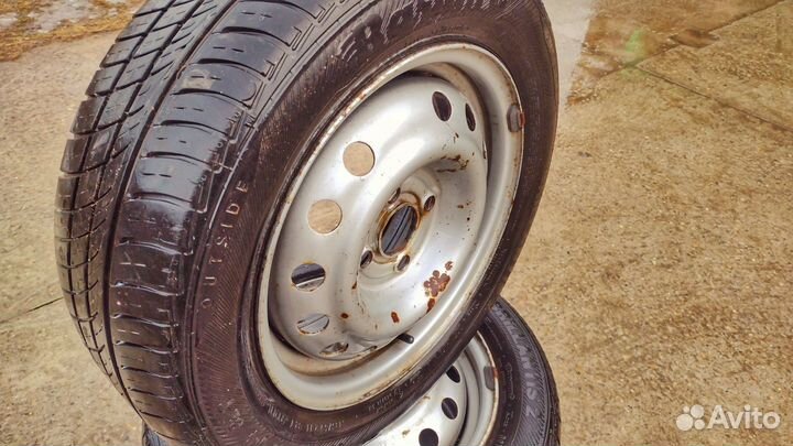 Резина Barum Brillantis 2 185/60 R14 82T на дисках