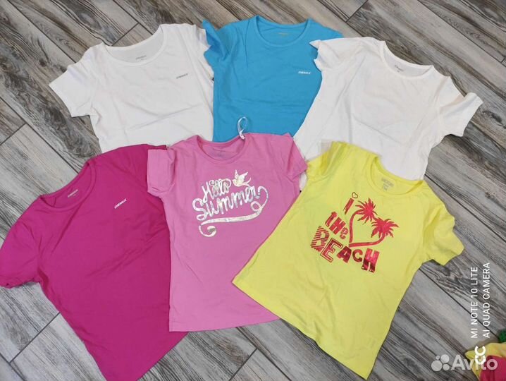 Новые футболки 134, 140