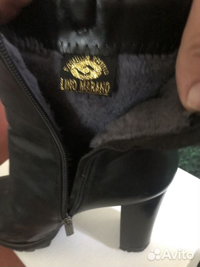 Полусапоги тёплые 38размер