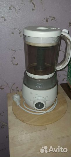 Пароварка блендер philips avent 4 в 1
