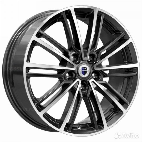 Диск 7*17 5*114,3 ET40 67,1 кик Эрфурт (кс898) Алмаз черный