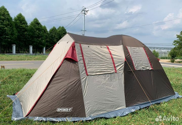 Палатки туристические 4 местные защита от уф