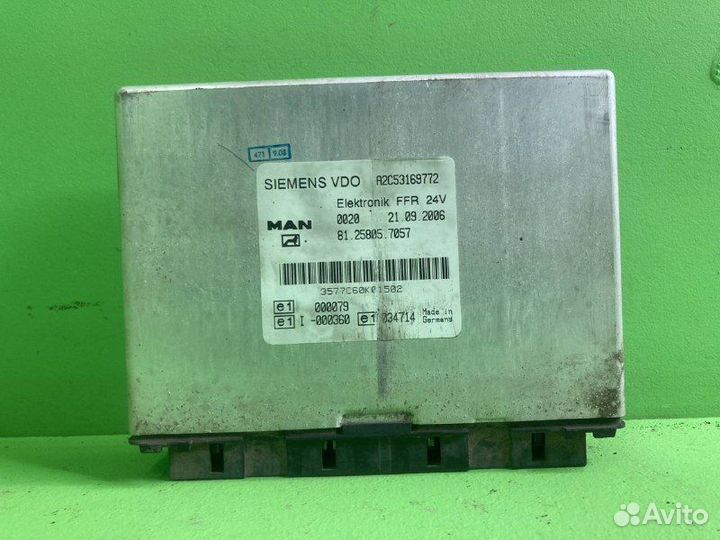 Блок управления MAN TGA