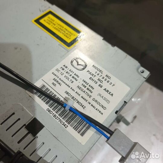 Штатная магнитола Mazda cx 7