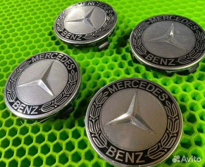 Новые колпачки в диски Mercedes-Benz