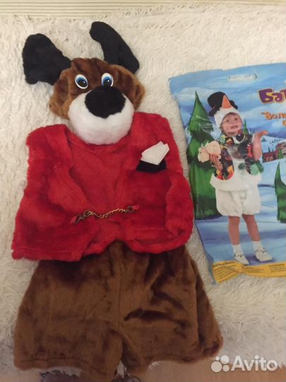 Новогодний костюм гномик и собака