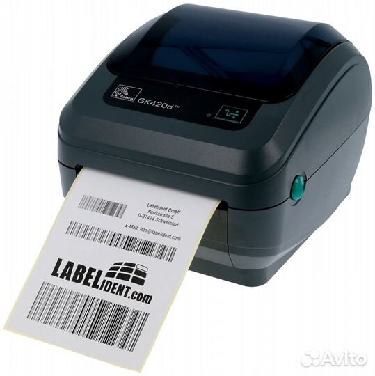 Термальный принтер этикеток zebra GK420D