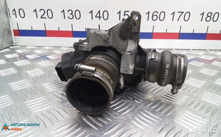 Заслонка дроссельная Peugeot 407 2006