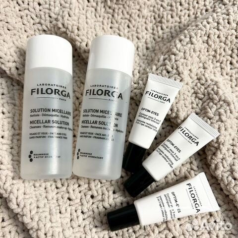 Filorga мицелярная вода, крем для кожи вокруг глаз